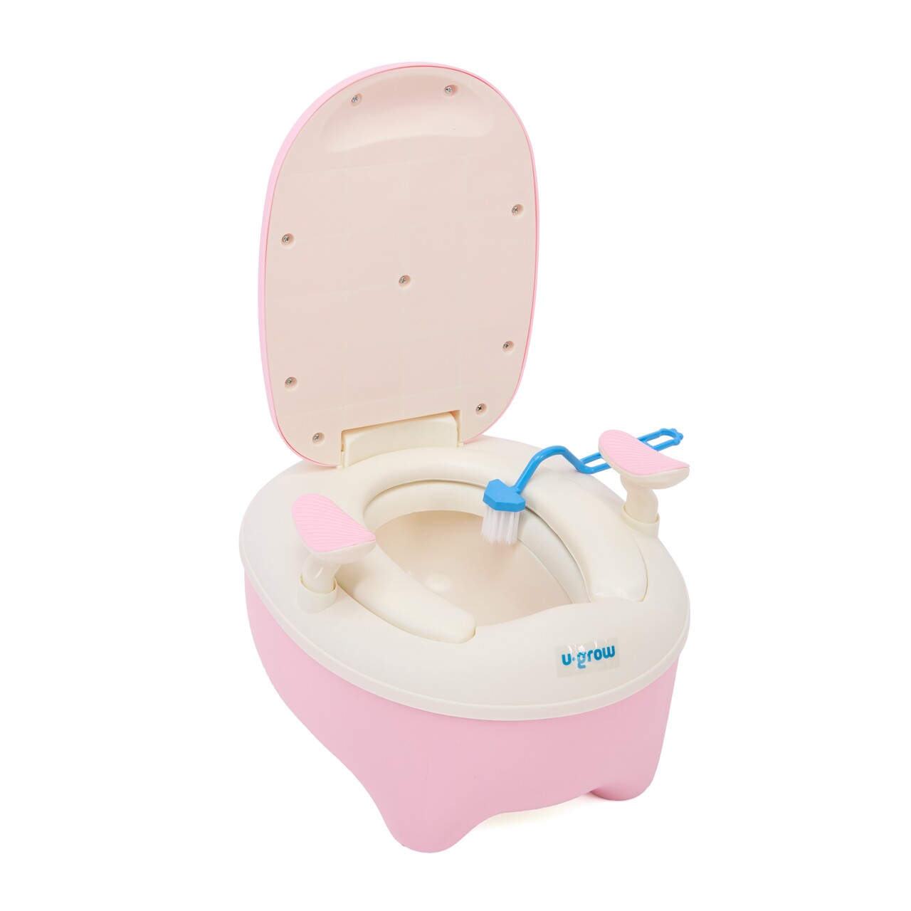 Olita cu manere U-grow, 31.5x22x36 cm, plastic, roz - imagine 3